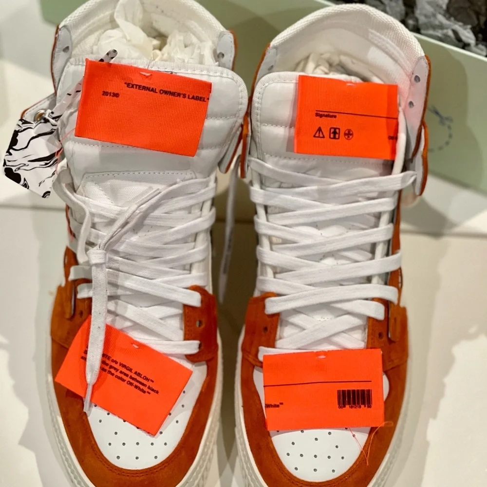 Brand new Off-White suede sneakers - Picture 2 of 6